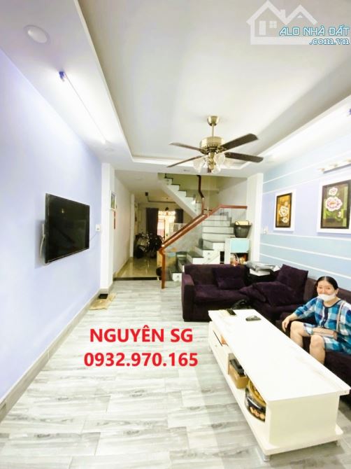 3 TẦNG MỚI ĐẸP - DT 84 M2 (4 x 21) - NGUYỄN VĂN NGHI - NGAY CHỢ GÒ VẤP. - 2