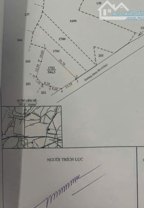 MẶT TIỀN NGUYỄN VĂN HƯNG - TT ĐẤT ĐỎ - CÁCH TỈNH LỘ 52 100M DT 500m2 - 3