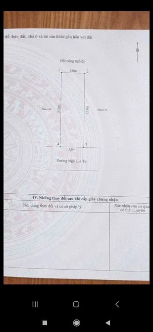 ✅✅✅ Chủ nợ cần tiền bán gấp lô đất mặt đường Ngô Gia Tự  Dt :79 m , gần khu chợ Hải Sản Na - 3