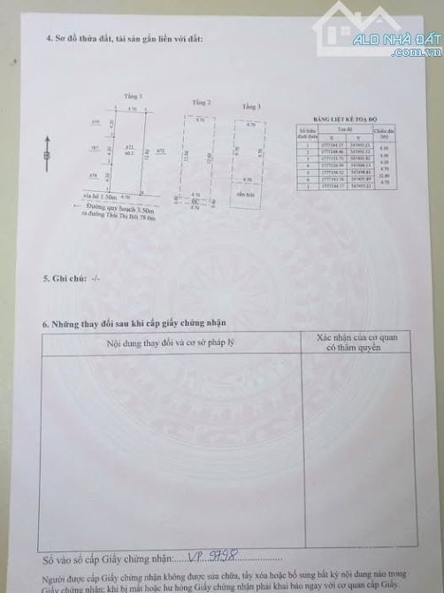 Nhà 3 Tầng Đường Quy Hoạch Thái Thị Bôi Gần Chợ - 3