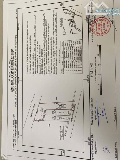 14m mặt tiền đường nhựa phạm duy trinh, phước long thọ , đất đỏ giá chỉ 1ty850 - 3