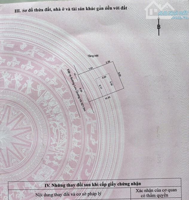 BÁN LÔ ĐẤT ĐƯỜNG LƯU QUANG VŨ, HÒA QUÝ, NGAY LÀNG ĐẠI HỌC, 82,6M2, MT 8M, GIÁ CHỈ 1.X TỶ. - 4