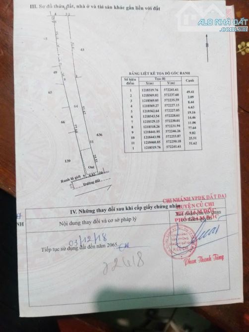 Chủ cần lô đất 1.265m2 có sẵn 169m2 thổ cư đường ô tô cách Quốc Lộ 22 chỉ 500m dân cư đông - 6