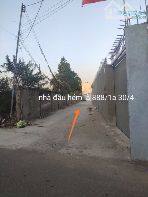 Bán lô đất hẻm 888 30/4 Vũng Tàu , DT 91m2 , giá 3.2 tỷ hẻm oto vô tầm 200m