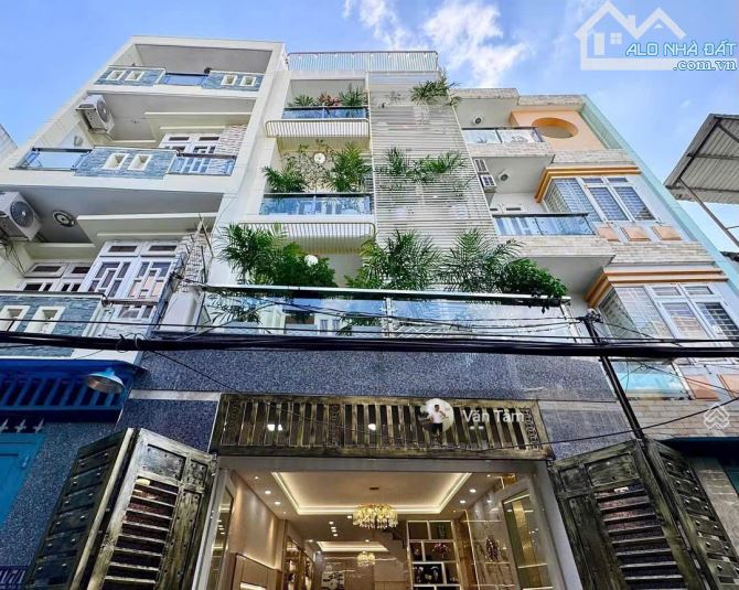 Bán Nhà Hẻm 8m Đinh Bộ Lĩnh Thông Bùi Đình Túy P26 (4,2x17m) 4 Tầng + 5PN full Nội Thất