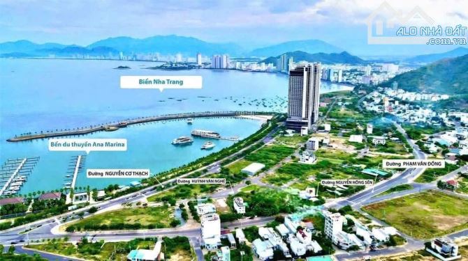 Bán đất tại Đường Phạm Văn Đồng, Vĩnh Hòa, Nha Trang, giá ưu đãi 65 triệu / m2, 265.4 m2