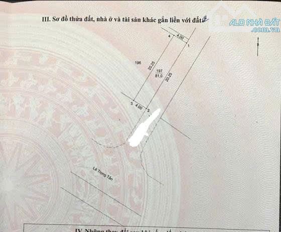 🔥SIÊU HIẾM MẶT PHỐ LÊ TRỌNG TẤN -LÔ GÓC MỘT MẶT PHỐ MỘT MẶT NGÕ RỘNG 8M VỈA HÈ ĐÁ BÓNG