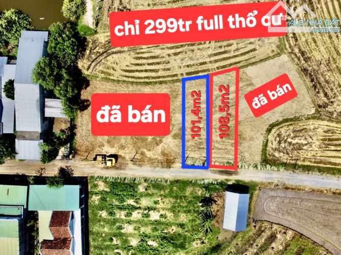 Đất ninh xuân,TX Ninh hòa Full thổ cư Qh Lên phường giá rẽ chỉ hơn 200 triệu 1 lô