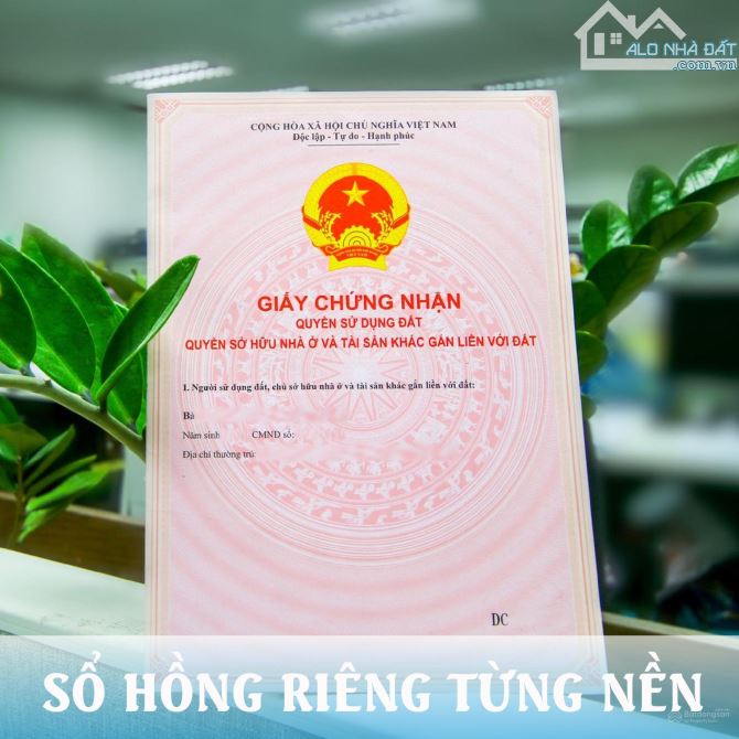 Kẹt tiền bán gấp lô đất 114m2 đường trước nhà 16m rộng rãi, vay bank lên đến 70% - 1