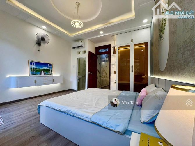 Bán Nhà Hẻm 8m Đinh Bộ Lĩnh Thông Bùi Đình Túy P26 (4,2x17m) 4 Tầng + 5PN full Nội Thất - 1