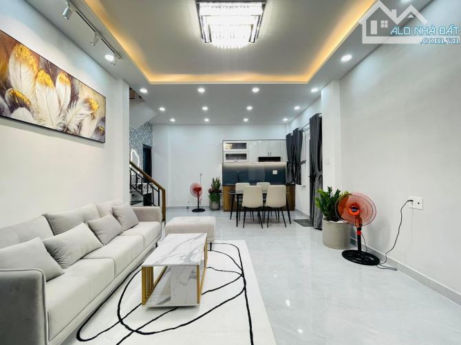 Nhà hẻm thông kế đường Nguyễn Văn Trỗi,3 tầng,40m2,nhà mới full nội thất,6.6Tỷ - 1