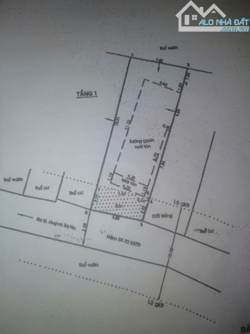 Đất 6x18m Nở Hậu 7m Đường Đặng Thúc Vịnh x.Đông Thạnh Hóc Môn Giá 4.5 Tỷ - 2