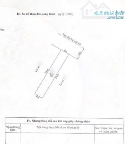 Đất tái định cư Gốc Lim Đằng Hải giá rẻ hơn đất trong ngõ (C77)  D.tích: 96m (ngang 4 x 24 - 2