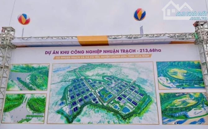 BÁN LÔ GÓC, 2 MẶT TIỀN 500m2 TẠI  CƯ YÊN, LƯƠNG SƠN GIÁ CHỈ 2.3 TỈ - 2