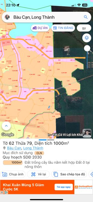 Bán 1 sào bàu cạn giá chỉ 1 ty4 cực kì mềm cho nhà đầuTư - 2