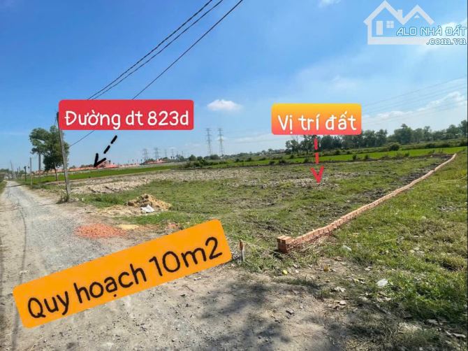 ĐẤT TRỤC ĐƯỜNG 36M HƯỚNG VINGROUP ĐỨC HÒA GIÁ CHỈ 9 TRIỆU/M2 , SỔ HỒNG RIÊNG - 3