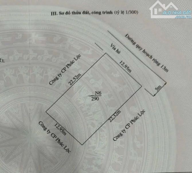 Bán đất biệt thự Phúc Lộc Lê Hồng Phong Hải Phòng 64 triệu/m