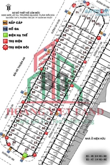 BÁN 02 LÔ LIỀN KỀ MẶT TIỀN ĐẤU GIÁ LÊ VỤ - DT: 5x20m - H:  ĐÔNG BẮC - 4,8 TỶ