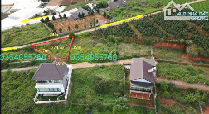cần bán 274m đất xuân thọ thành phố đà lạt