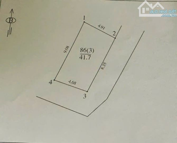 Bán 41.7m2 đất Đa Tốn - Mt 4.7m nở hậu ô tô vào nhà nhỉnh 4 tỷ