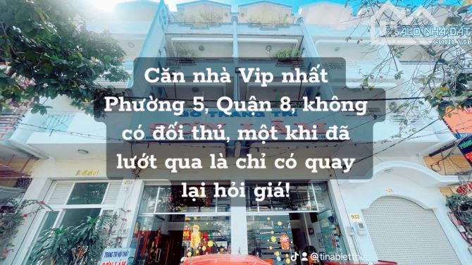 MẶT TIỀN KINH DOANH Q8- KHU BIỆT THỰ LIỀN KỀ- ĐƯỜNG 32M CÓ VỈA HÈ LỚN- CHO THUÊ ĐẾN 70Tr - 11