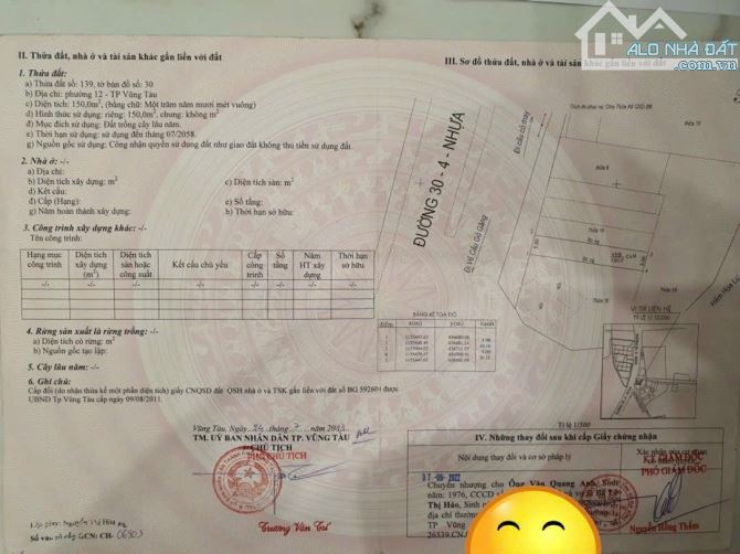 Bán lô đất 150m2 mặt tiền võ nguyên giáp phường 12  giá ngộp - 1