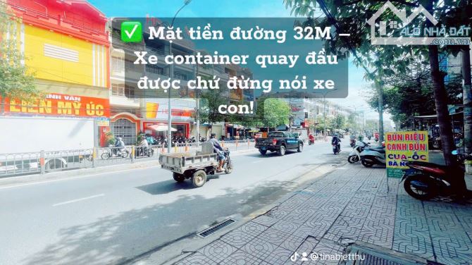 MẶT TIỀN KINH DOANH Q8- KHU BIỆT THỰ LIỀN KỀ- ĐƯỜNG 32M CÓ VỈA HÈ LỚN- CHO THUÊ ĐẾN 70Tr - 1