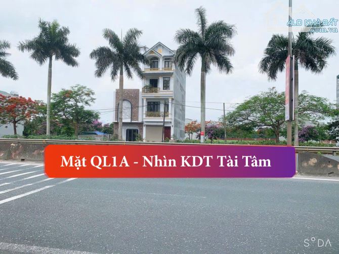 Bán Đất 96m2 mặt đường Quốc lộ 1A tại Phủ Lý, Kinh Doanh, Buôn Bán - 1