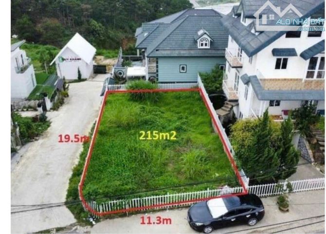 HẠ CÒN 12TY8 CHO ĐẤT BIỆT LẬP 2 MẶT TIỀN CÓ VIEW ĐƯỜNG NGÔ THỲ SỸ PHƯỜNG 4 ĐÀ LẠT - 2