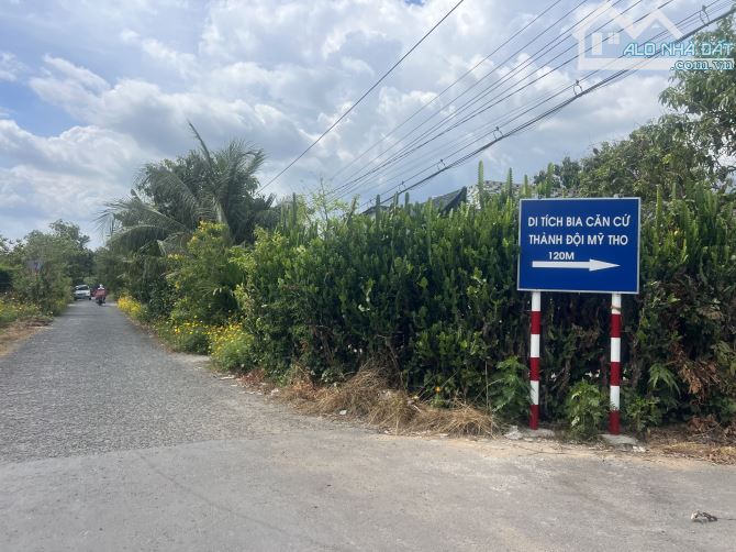Bán 572 m2 đất có thổ cư mặt đuờng ô tô cách đuờng huyện 92B chỉ 30m,Đạo Thạnh Mỹ Tho - 3