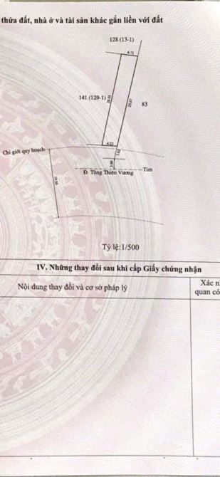 111.9m2 đất mặt tiền Kinh Doanh Tùng Thiện Vương - 4