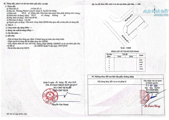 Bán đất góc 2 mặt tiền sổ cá nhân ngang 8x23.5 82tr/m2 cạnh KDC Gia Hoà, Đỗ Xuân Hợp - 4