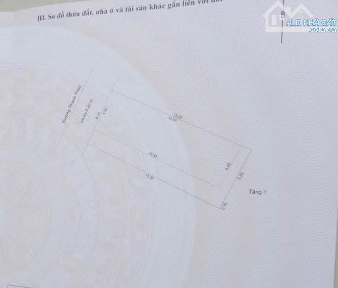 Bán nhà ( ngang 6.14m) mt đường 7.5m Thanh Thủy ,Thanh Bình, Hải Châu.S=96M2 – Giá 8TỶ