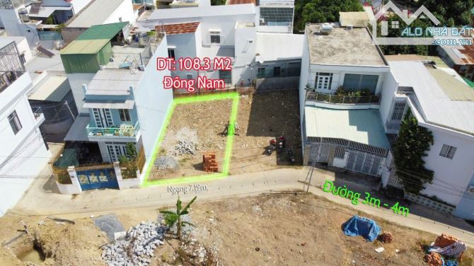 Bán đất full thổ cư ngang 7,2m gần ngay Chợ Chiều , Lương Đình Của , Vĩnh Ngọc - Nha Trang