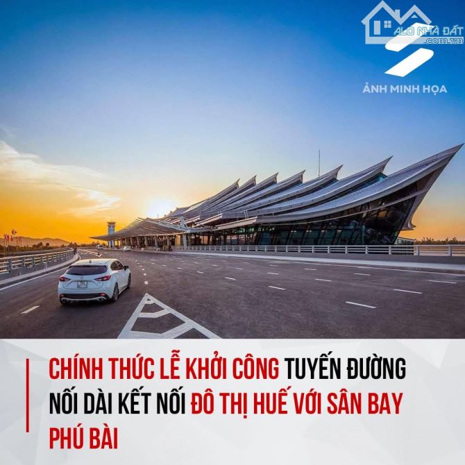 NGÀY 22/02/2025 ĐÃ KHỞI CÔNG ĐƯỜNG TỐ HỮU ĐI SÂN BAY PHÚ BÀI HUẾ - 320M2 - 2 TỶ X