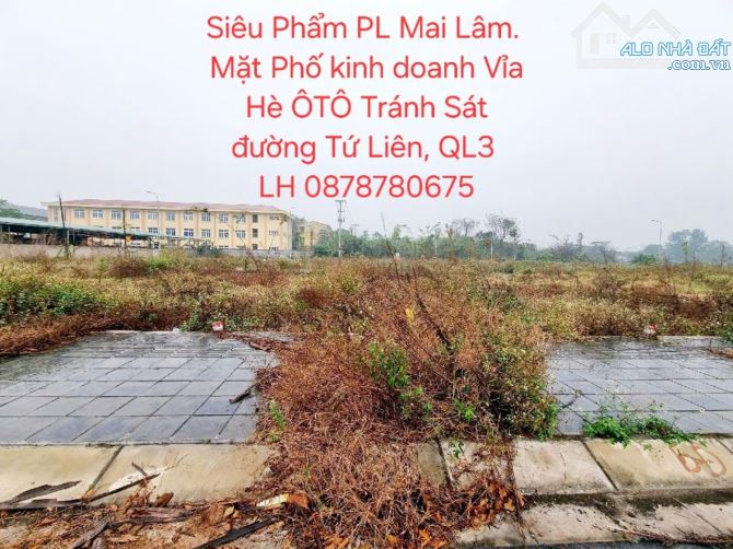 VỊ TRÍ KIM CƯƠNG MAI LÂM ĐÔNG ANH  MẶT PHỐ MAI LÂM ĐẤT PHÂN LÔ SÁT ĐƯỜNG TỨ LIÊN CHỦ NHIỆT - 1