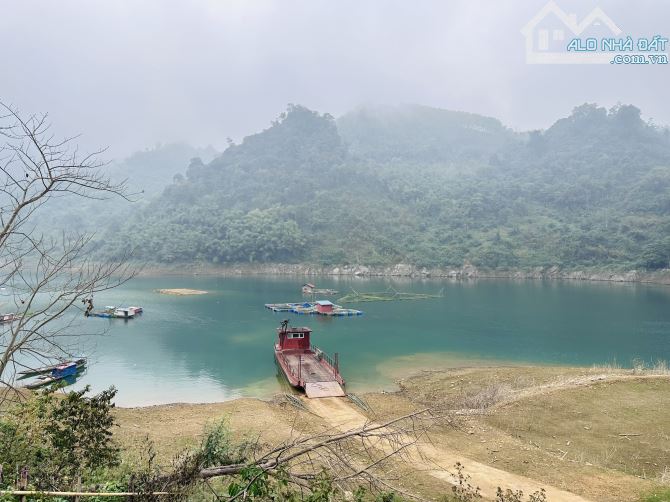 Bán 1700m có đất ở bám hồ tay chạm nước. Siêu hiếm tại trục chính Hiền Lương - Đà Bắc - Ho - 1