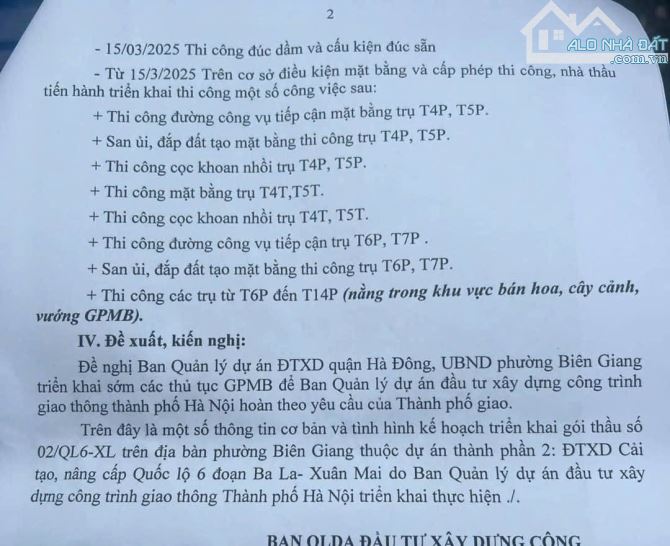 Có 1 - 0 - 2 Đất mặt phố Biên Giang - vị trí vàng - kinh doanh đỉnh cao - 59m - 5.7 tỷ - 3