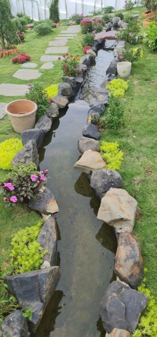 BÁN BIỆT PHỦ SÂN VƯỜN 1000m2_MẶT TIỀN 16m_ĐƯỜNG 15M_NỘI THẤT HIỆN ĐẠI, XÔNG HƠI_5.98TỶ - 2