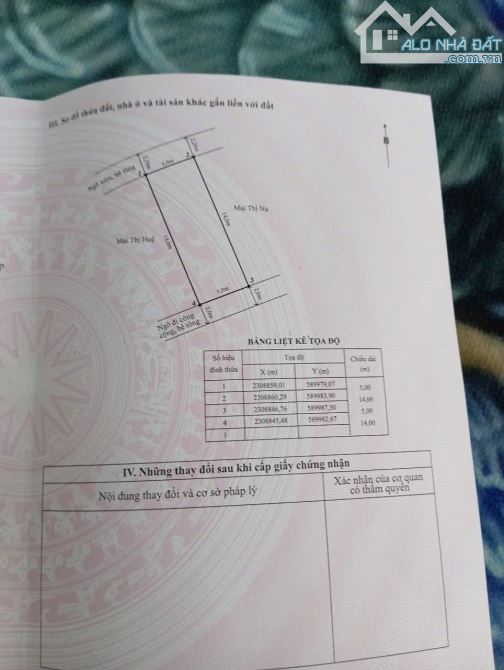 Bán lô đất 70m2, 2 mặt tiền trước sau giá chỉ hơn 1,3 tỷ chút xíu tại Lương Quán,Nam Sơn - 2