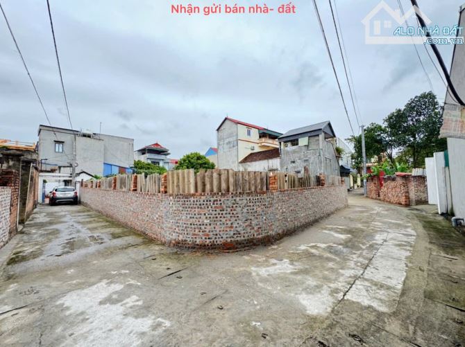 Bán đất lô góc 2 mặt thoáng, 130m², thôn Bạch Đa, Kim Hoa, Mê Linh - Gần Vành Đai 4, giá t - 2