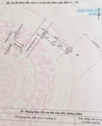 NỀN THỔ CƯ HẺM 141LÊ VĂN SÔ CÁCH CHỢ CẦU VÁN & LỘ 40M 250M- AN THỚI BÌNH THUỶ TPCT - 4