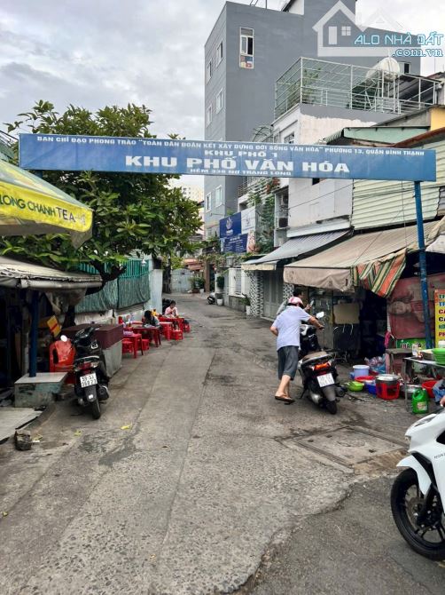 Bân nhà 1 trệt 1 lầu hẻm Nơ Trang Long giá 2,38 tỷ - 9