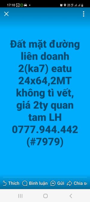 BÁN ĐẤT NHÀ VUÔNG 214M² 6X26 TC50 ĐƯỜNG BÊ TÔNG Ô TÔ VI VU  GẦN MỌI TIỆN ÍCH XÃ HỘI - 9