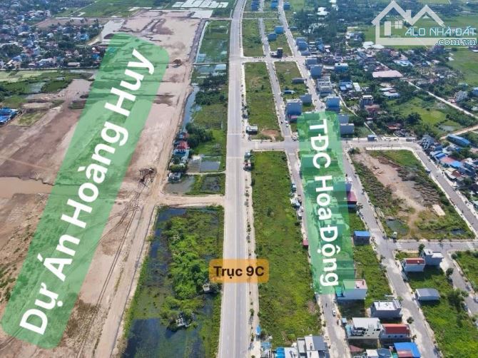 ‼️Bán đất TĐC Hoa Động - Thuỷ Nguyên - Đối diện Hoàng Huy và mặt 359 - giá chỉ từ 3,xx tỷ - 3