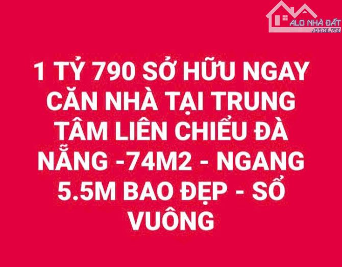 NGUYỄN LƯƠNG BẰNG - 74M2 - NGANG 5.5 - SỔ VUÔNG - KIỆT THOÁNG