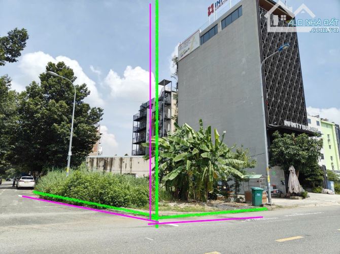Chủ gửi bán lô Góc 2 Mặt Tiền đường Đặng Như Mai, Thạnh Mỹ Lợi, Quận 2. Giá 360tr/m2 168m2