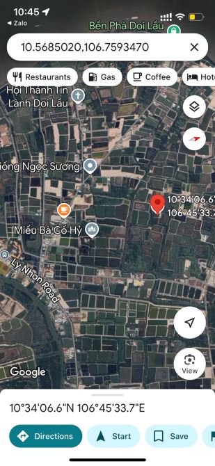 Bán đất Lý Nhơn, x. ATĐ, Cần Giờ: 19 x 52= 1000m2, giá 1,3 tỷ. - 1