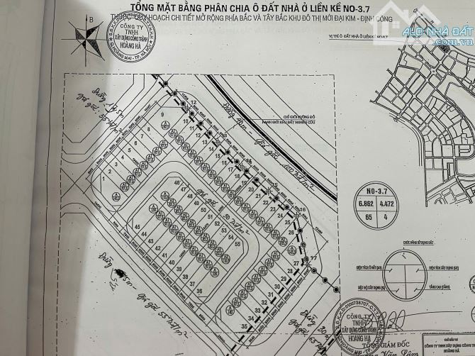 Giá từ 5x triệu/m2 nền liền kề KĐT mới Đại Kim Định Công mở rộng - 1
