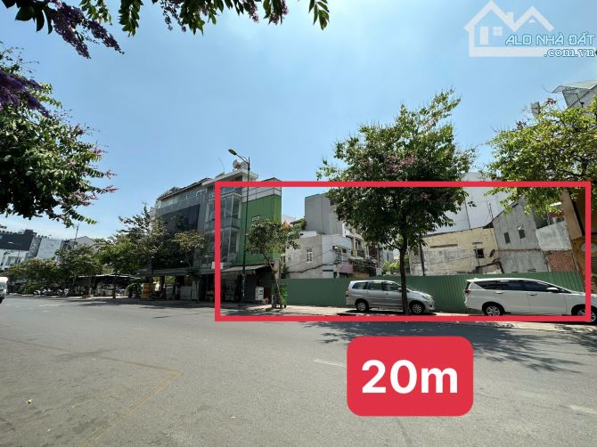 Bán khuôn đất góc 4MT ngang 20m2 là MT Đường Bạch Đằng, P2, Q. TB. (CN: 300m2) Giá: 129Tỷ - 1